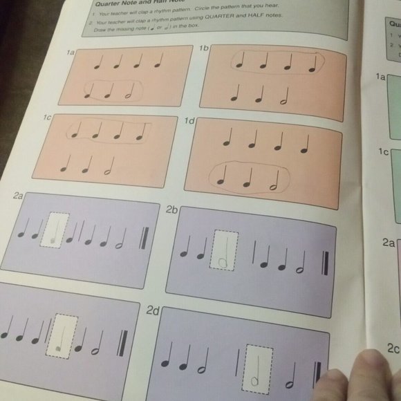 Basic Piano Prep Course: Activity & Ear Training Piano Lesson Training Book - Picture 6 of 10
